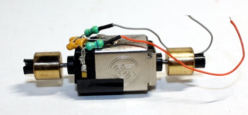 (image for) Motor w/ Resistors ( HO RS3 )